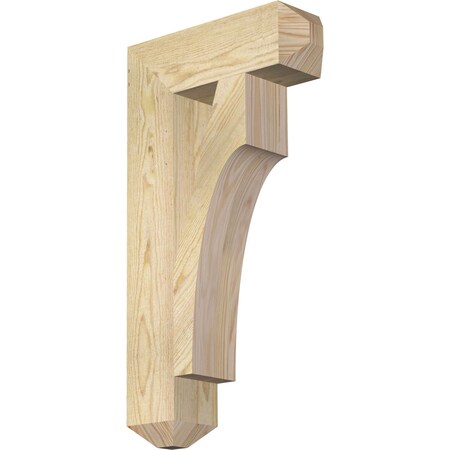 Ekena Millwork Westlake Craftsman Rough Sawn Bracket, Douglas Fir, 4"W x 14"D x 26"H BKT04X14X26WTL04RDF